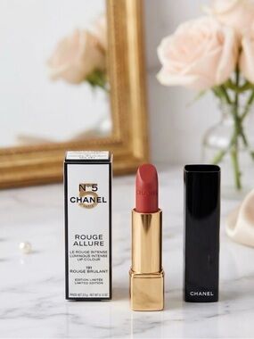 CHANEL LIPSTICK ROUGE ALLURE LIMITED ED N°5 HOLIDAY COLLECTION 191 Rouge Brulant